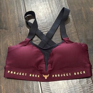 Project Rock Under Armour padded sports bra